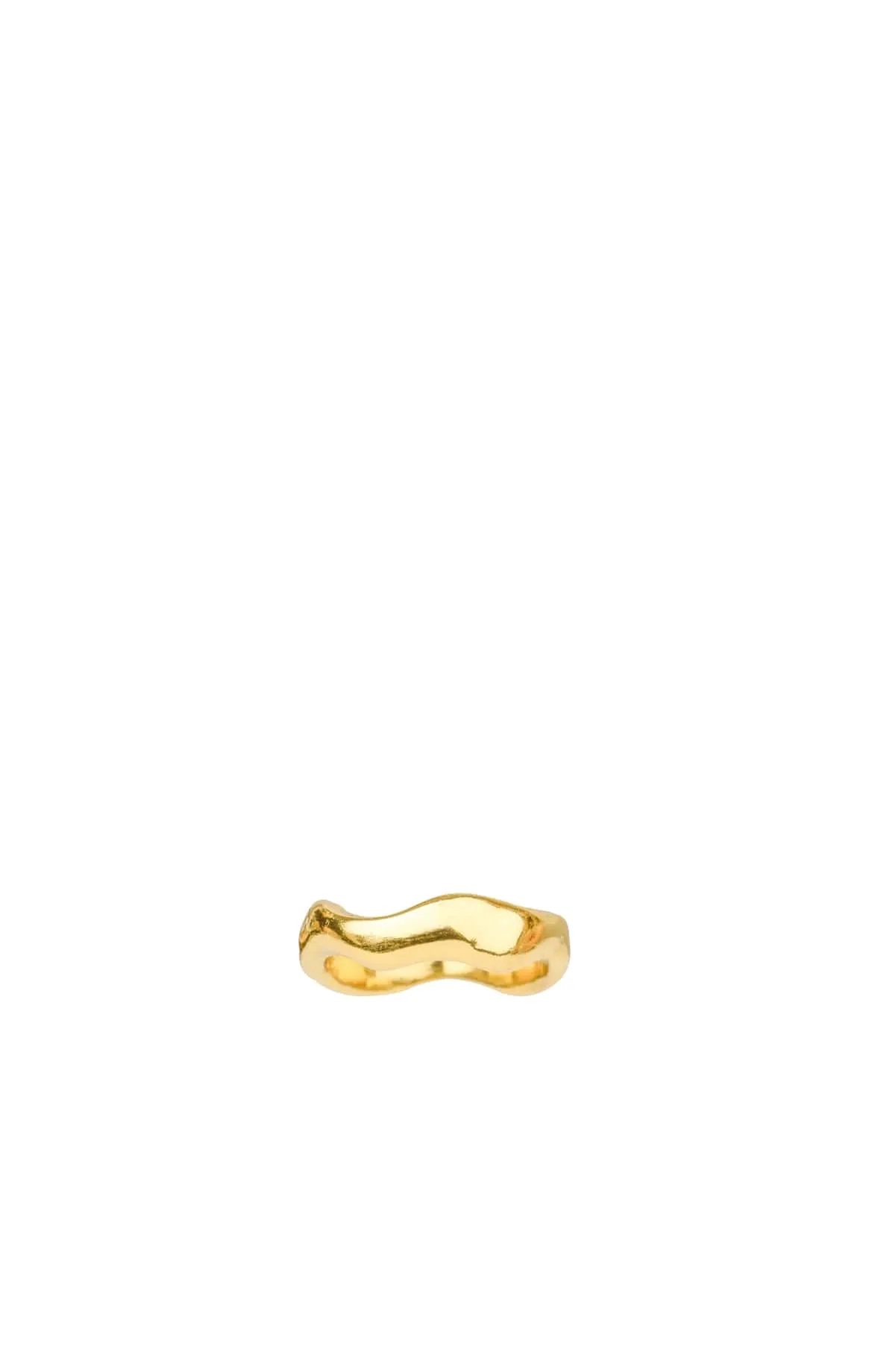 Gold Asymmetric Ring