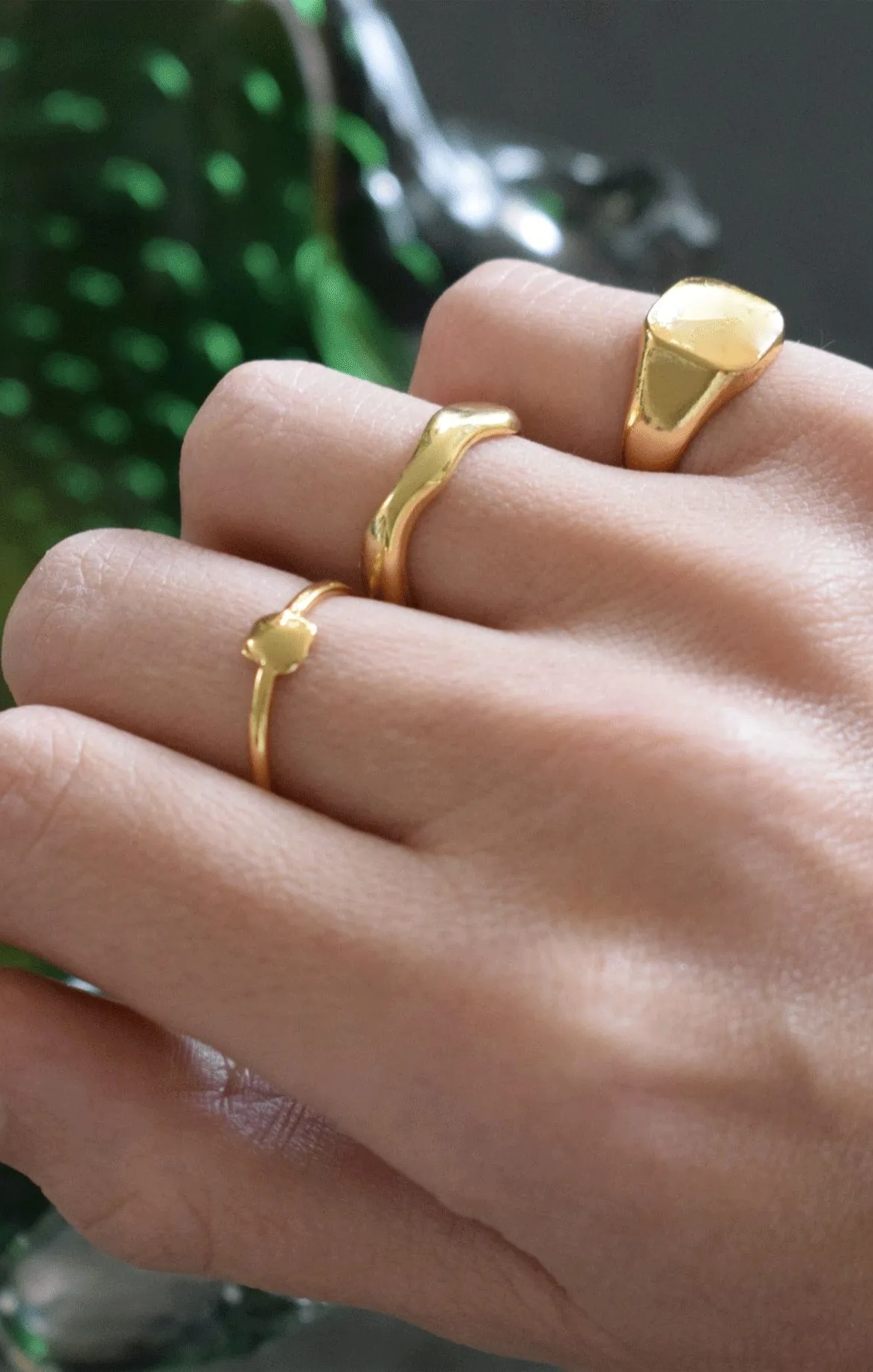 Gold Pinky Ring