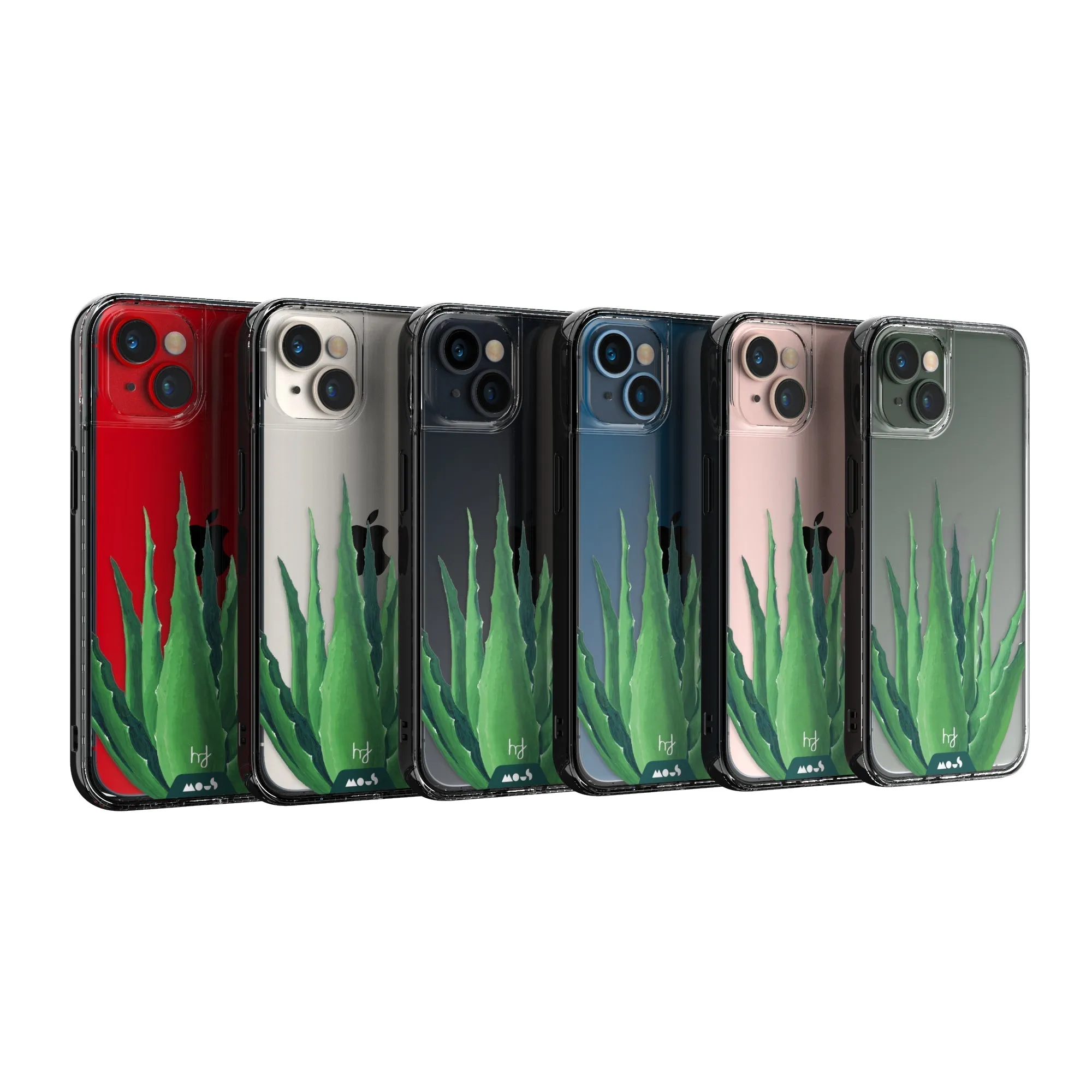 Henry Fraser Spiky Plant Printed Phone Case - Clarity