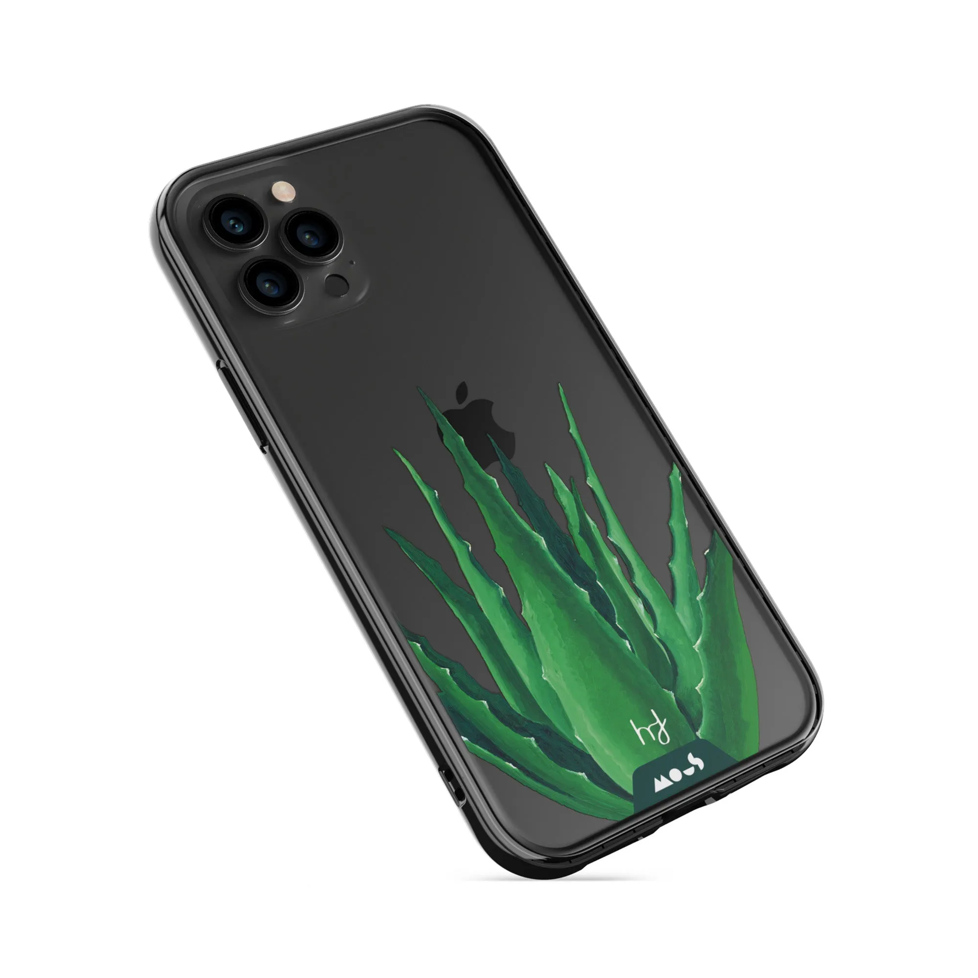 Henry Fraser Spiky Plant Printed Phone Case - Clarity