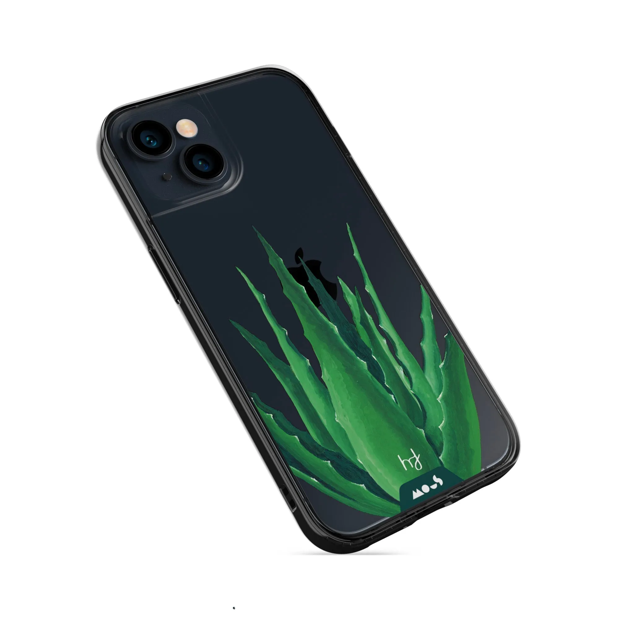 Henry Fraser Spiky Plant Printed Phone Case - Clarity