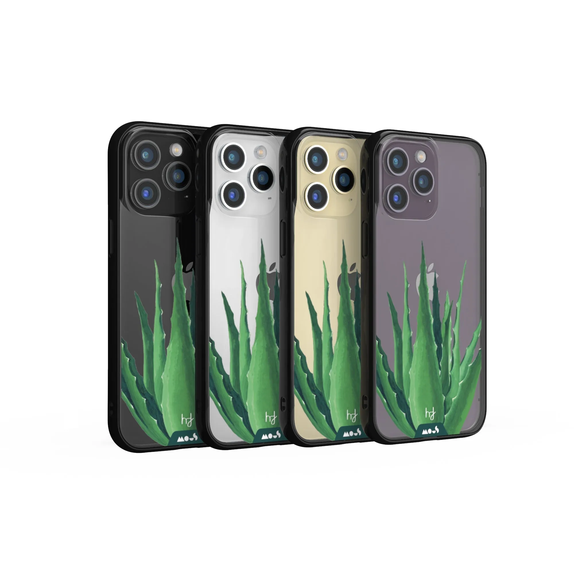 Henry Fraser Spiky Plant Printed Phone Case - Clarity