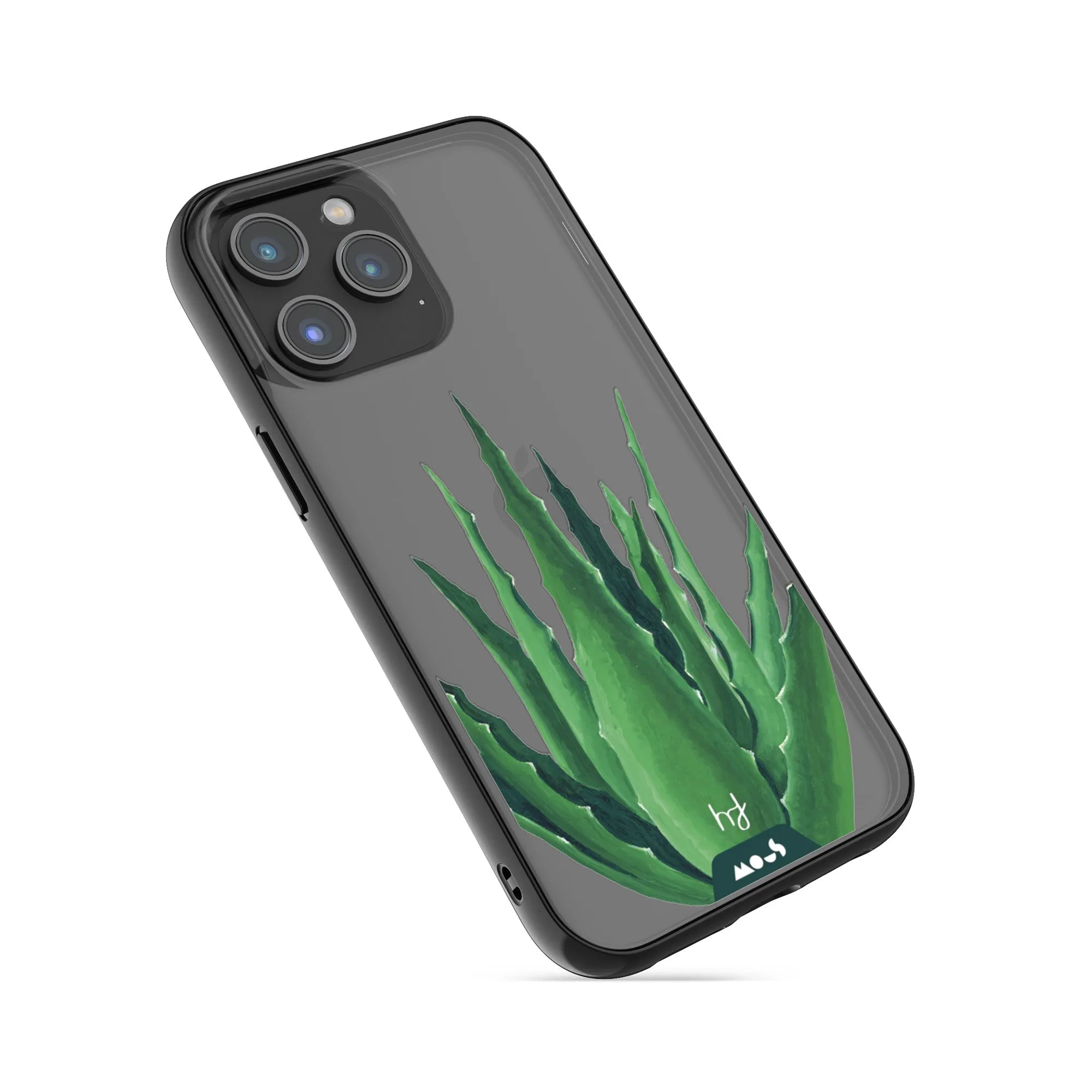Henry Fraser Spiky Plant Printed Phone Case - Clarity