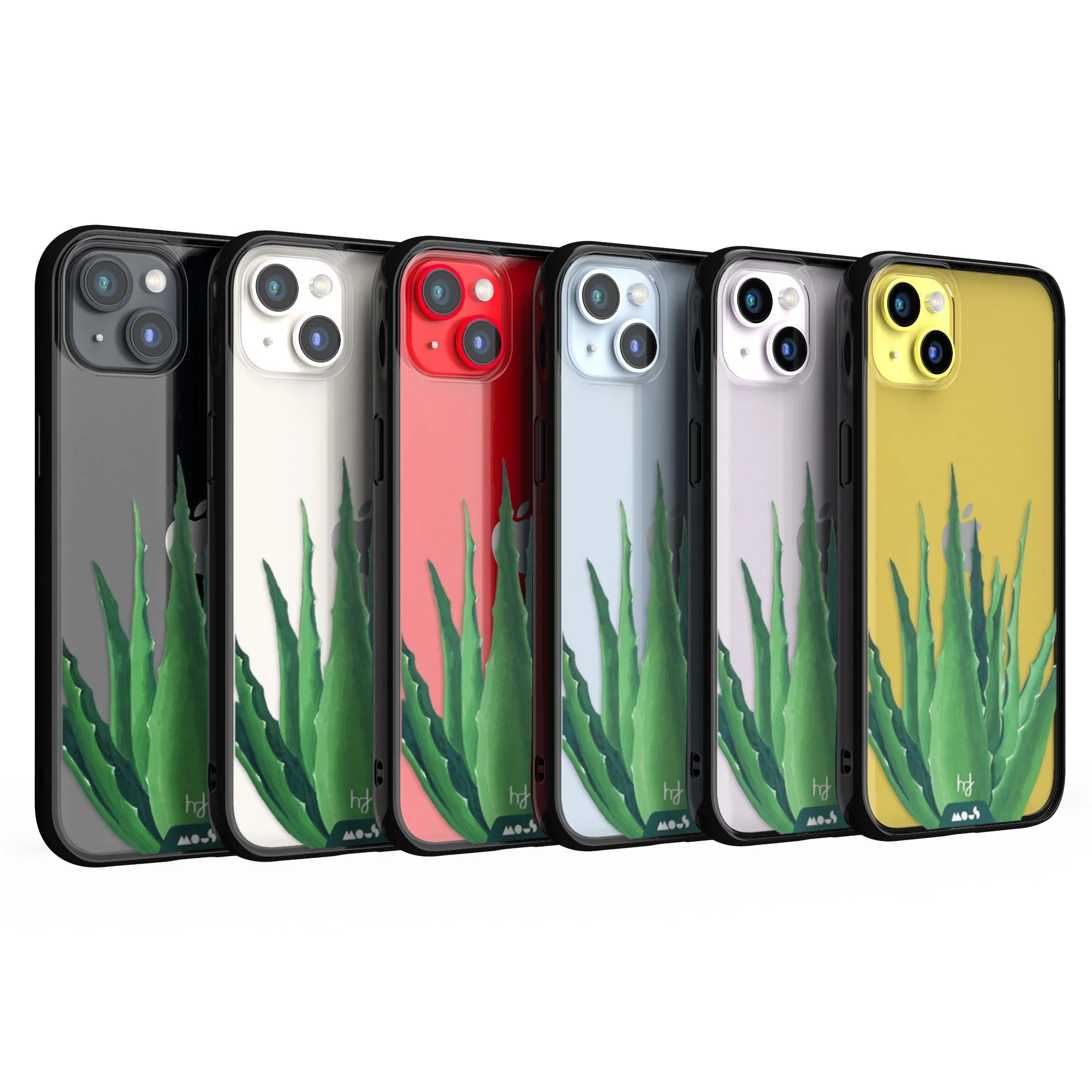 Henry Fraser Spiky Plant Printed Phone Case - Clarity