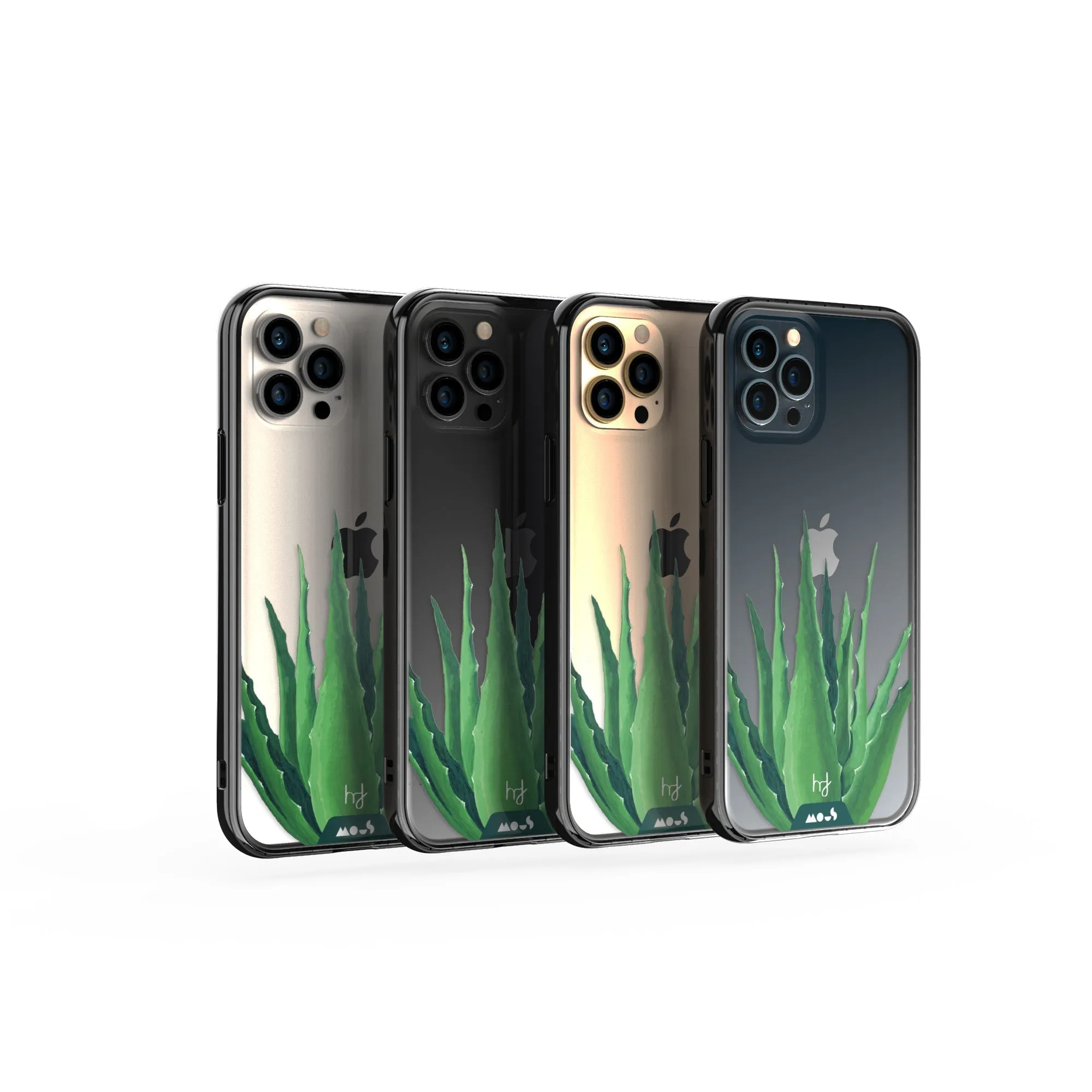 Henry Fraser Spiky Plant Printed Phone Case - Clarity
