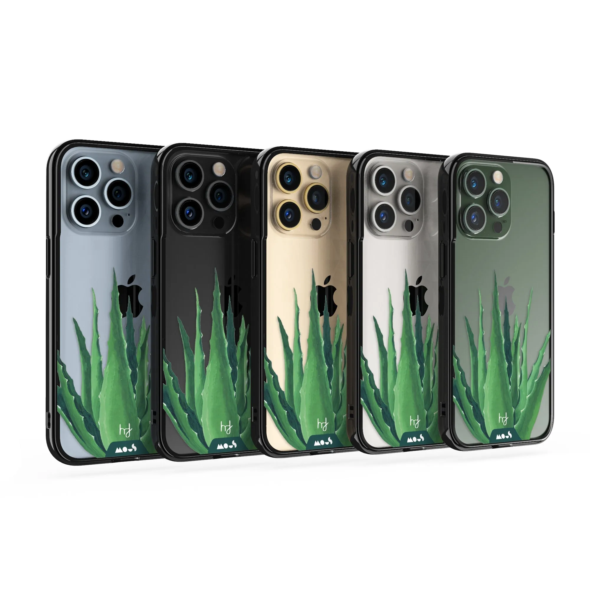 Henry Fraser Spiky Plant Printed Phone Case - Clarity