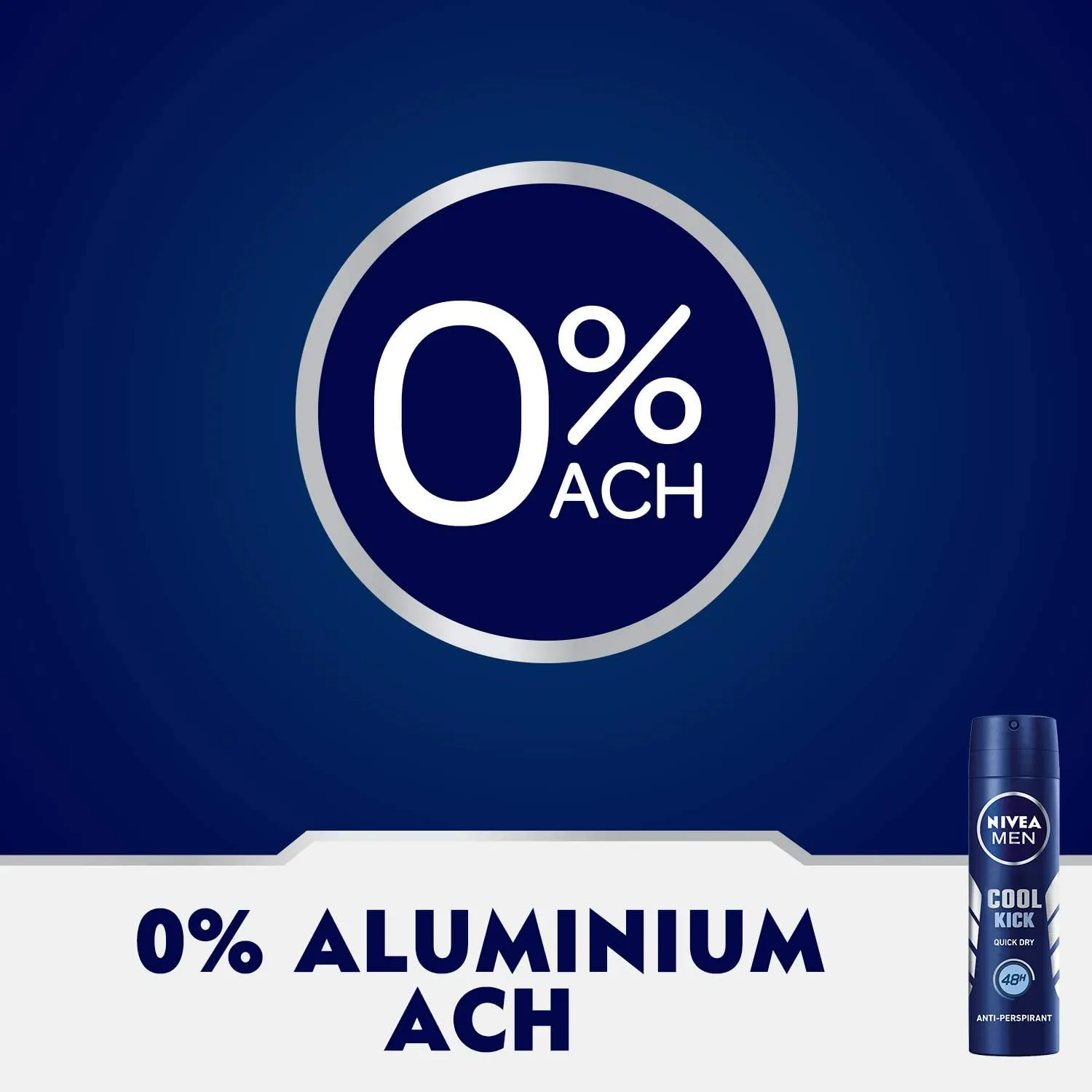 Nivea Men Cool Kick Deodorant For Men Fresh Scent Spray