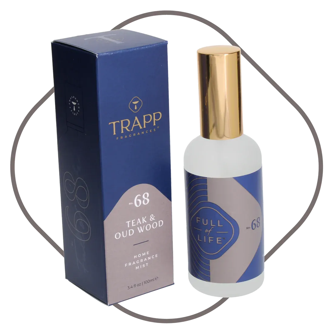 No 68 Teak and Oud Wood Fragrance Mist