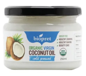 Organic coconut oil
