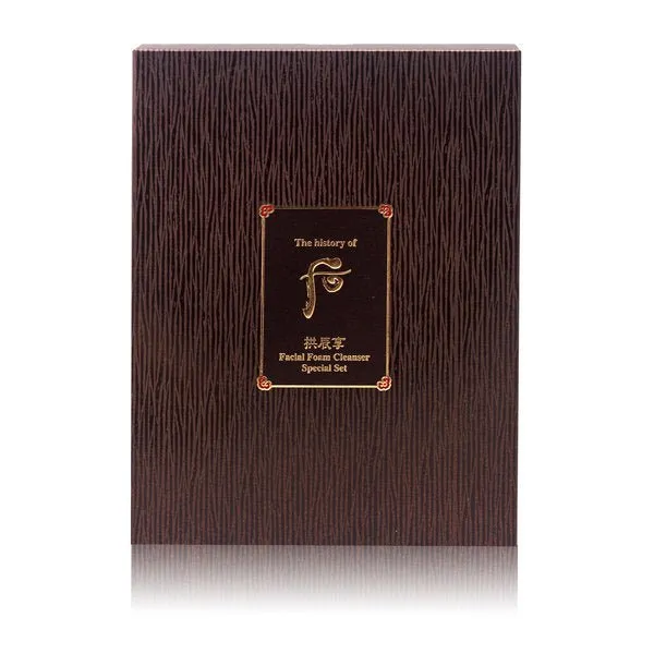 The History of Whoo GongJinHyang Facial Foam Cleanser Foam Gift Set