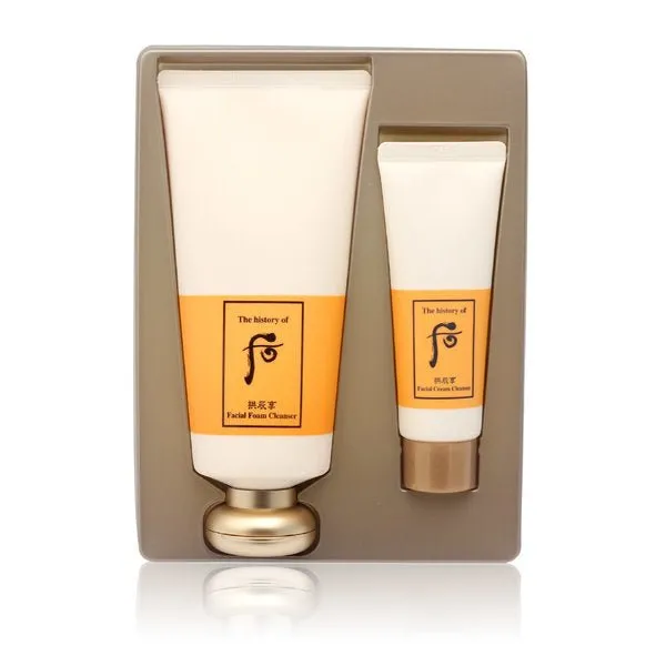 The History of Whoo GongJinHyang Facial Foam Cleanser Foam Gift Set